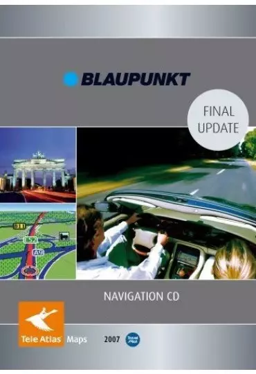 Corrupt kas kom CD GPS Volkswagen Seat Travelpilot Blaupunkt C ( NON DX ) 2007 Téléatlas  Europe navigation